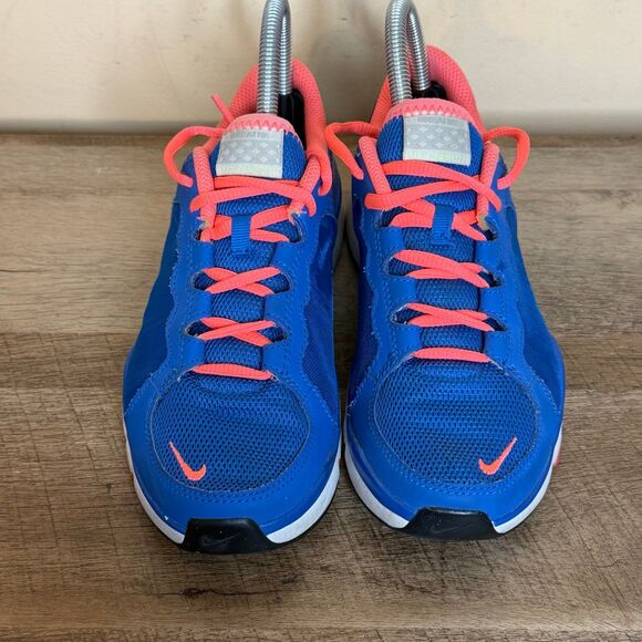 Nike Shoes Womens Size 6.5 Breathe Flex Trainer 2 Low Sneakers 511332-400 Blue - Picture 4 of 7
